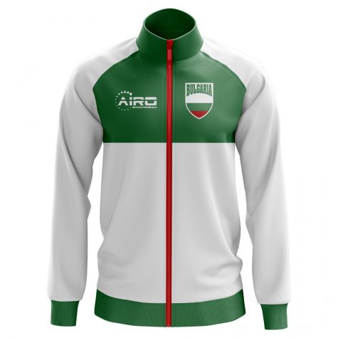 Bulgaria Concept Football Track Jacket (White) - Kids