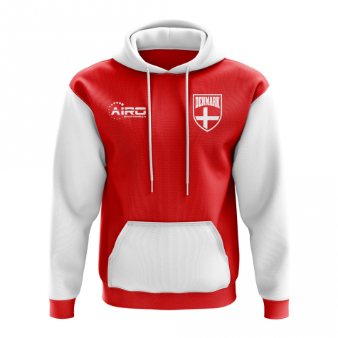 Denmark Concept Country Football Hoody (Red)
