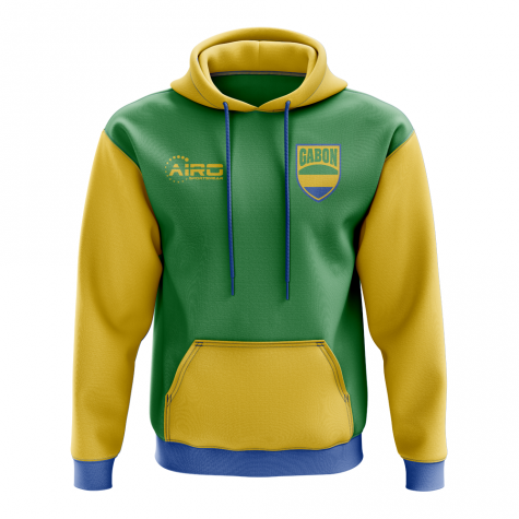 Gabon Concept Country Football Hoody (Red)