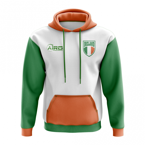 Ireland Concept Country Football Hoody (White)