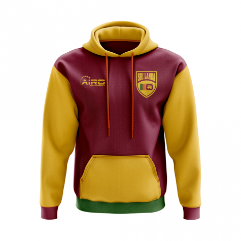 Sri Lanka Concept Country Football Hoody (Red)