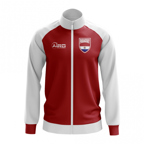 Paraguay Concept Football Track Jacket (Red)