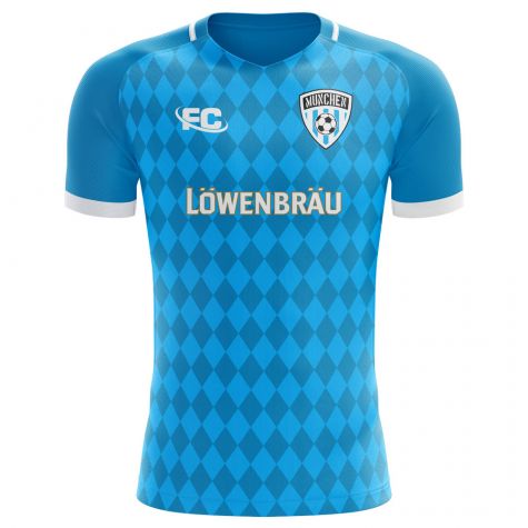 Munich 1860 2018-2019 Home Concept Shirt - Kids (Long Sleeve)
