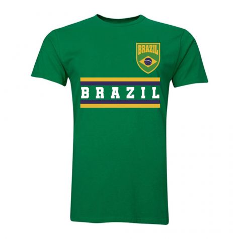 Brazil Core Football Country T-Shirt (Green)