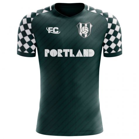 Portland Timbers 2018-2019 Home Concept Shirt - Kids (Long Sleeve)