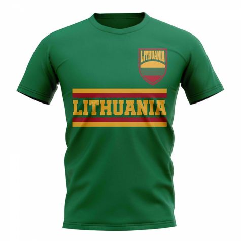Airosportswear Lithuania Core Football Country T-Shirt Green 