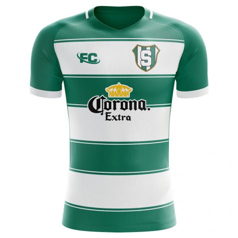 Santos Laguna 2018-2019 Home Concept Shirt - Womens