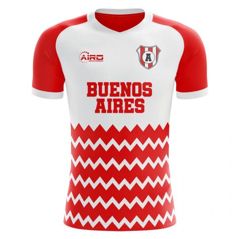 Argentinos Juniors 2019-2020 Home Concept Shirt - Kids (Long Sleeve)