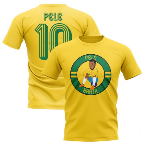 pele brazil jersey