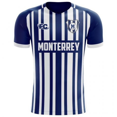 Monterrey 2018-2019 Home Concept Shirt - Kids (Long Sleeve)