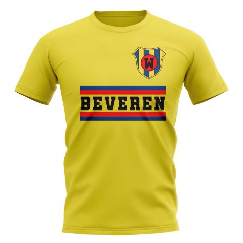 Waasland-beveren Core Football Club T-Shirt (Yellow)