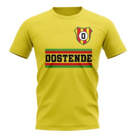 Oostende Core Football Club T-Shirt (Yellow)