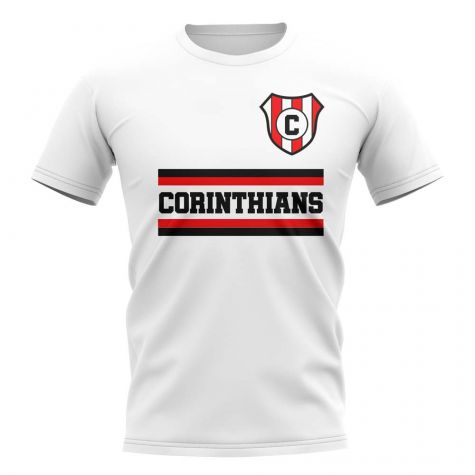 Corinthians Core Football Club T-Shirt (White)