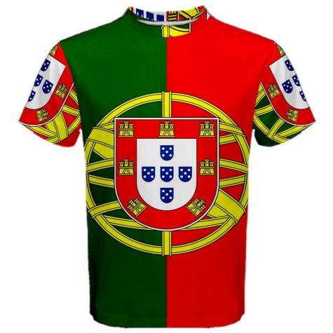 Portugal Coat of Arms Sublimated Sports Jersey (Kids)