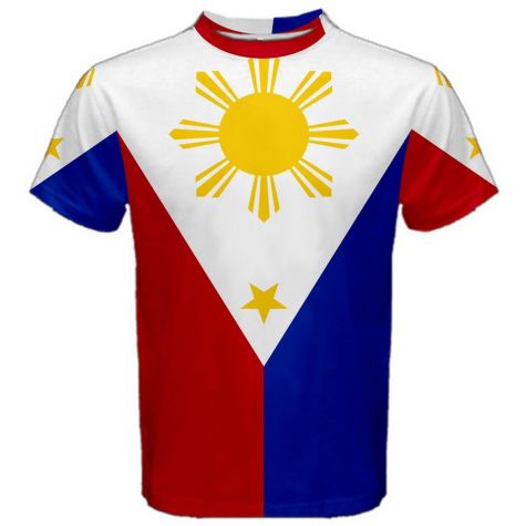 Philippines Flag Sublimated Sports Jersey (Kids)