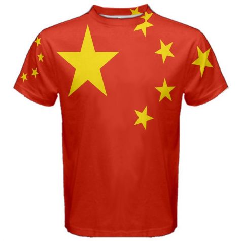 China Chinese Flag Sublimated Sports Jersey