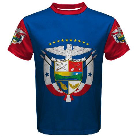 Panama Coat of Arms Sublimated Sports Jersey (Kids)