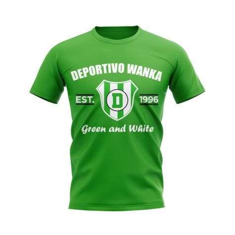 Deportivo Wanka Established Football T-Shirt (Green)