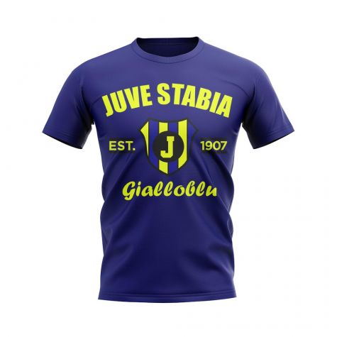 Juve Stabia Established Football T-Shirt (Navy)