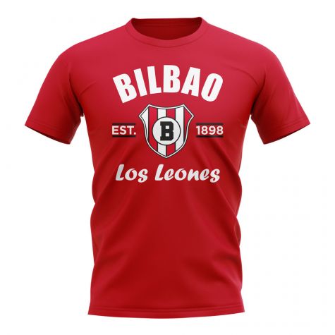 Athletic Bilbao Established Football T-Shirt (Red)