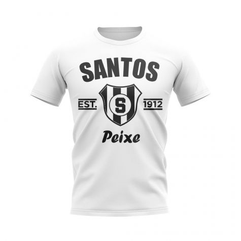 Santos Established Football T-Shirt (White)