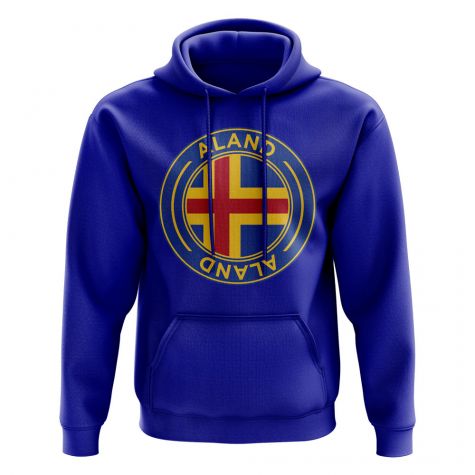 Aland Football Badge Hoodie (Red)