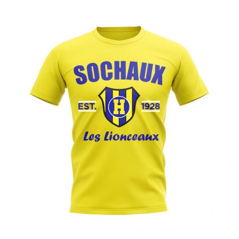 Sochaux Established Football T-Shirt (Yellow)