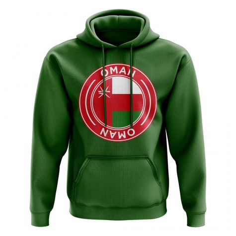 Oman Football Badge Hoodie (Green)