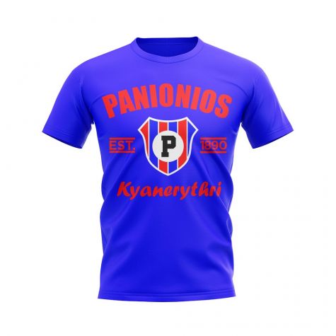 Panionios Established Football T-Shirt (Royal)