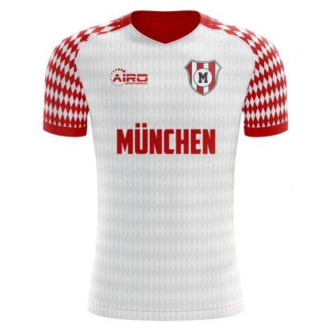 2025-2026 Munich Home Concept Football Shirt - Kids (Long Sleeve)