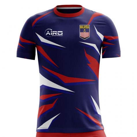 2025-2026 Malaysia Home Concept Football Shirt - Kids (Long Sleeve)
