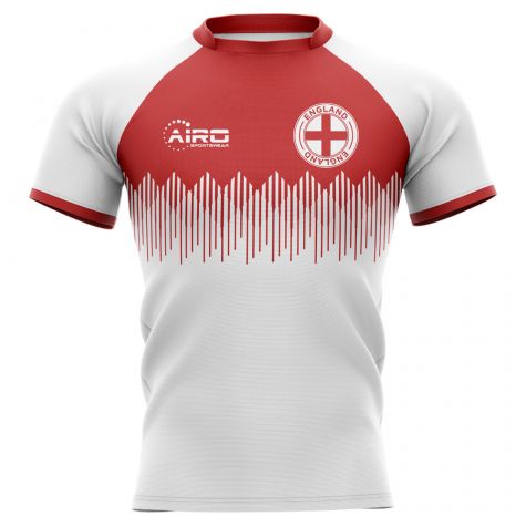 England 2019-2020 Home Concept Rugby Shirt - Kids (Long Sleeve)