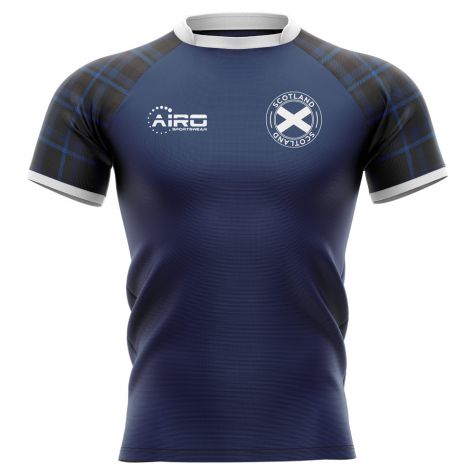 Scotland 2019-2020 Home Concept Rugby Shirt - Adult Long Sleeve