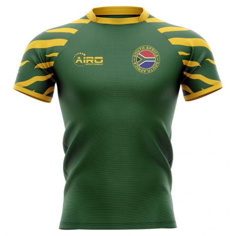 Kids Airosportswear 2019-2020 South Africa Springboks Home Concept Rugby Football Soccer T-Shirt