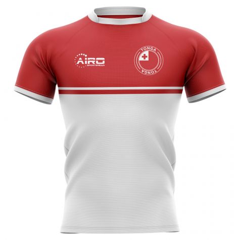 2025-2026 Tonga Training Concept Rugby Shirt - Little Boys