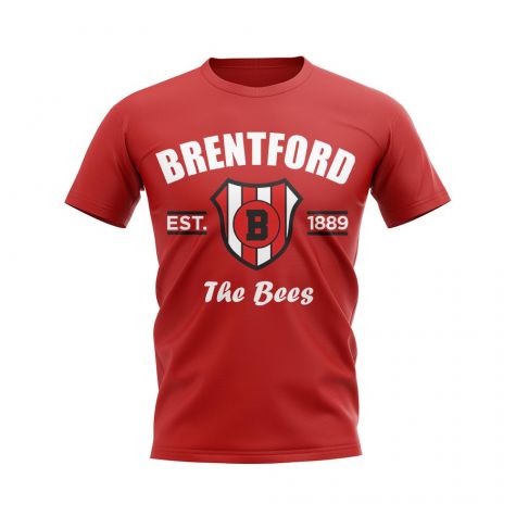 Brentford Established Football T-Shirt (Red)