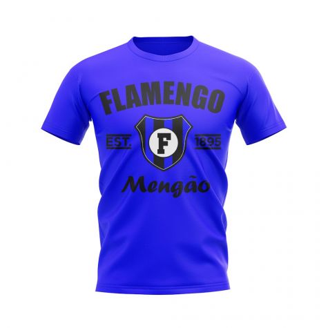 Flamengo Established Football T-Shirt (Blue)