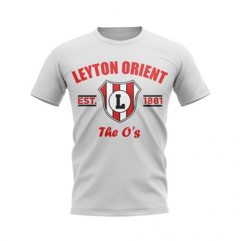 Leyton Orient Established Football T-Shirt (White)