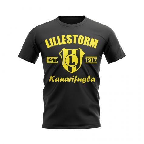 Lillestorm Established Football T-Shirt (Black)