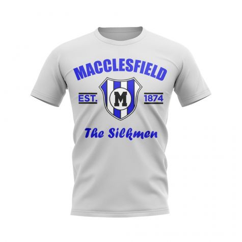 Macclesfield Established Football T-Shirt (White)