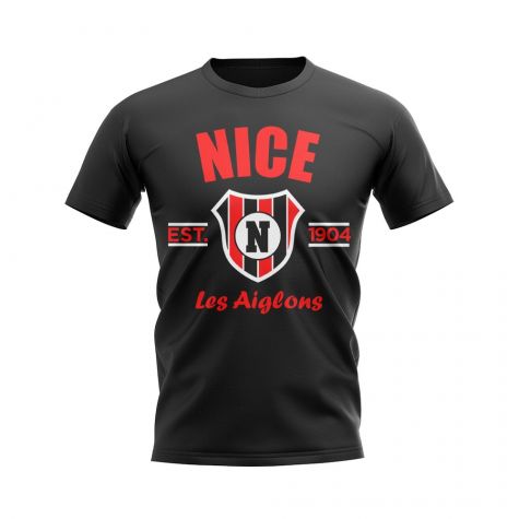 Nice Established Football T-Shirt (Black)