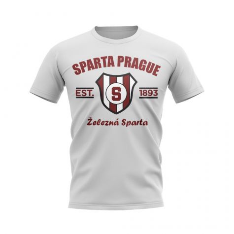 Sparta Prague Established Football T-Shirt (White)