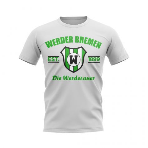 Werder Bremen Established Football T-Shirt (White)