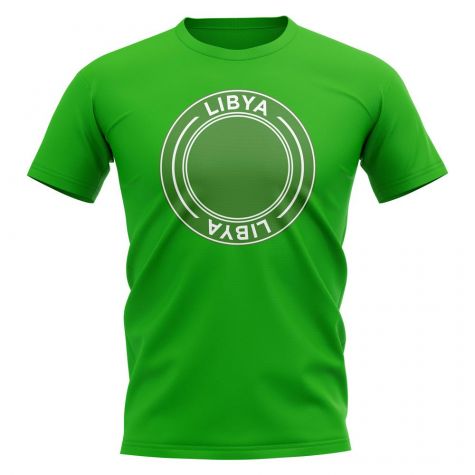 Libya Football Badge T-Shirt (Green)