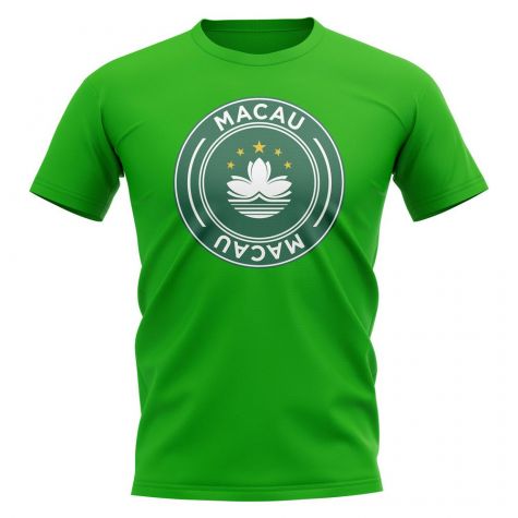Macau Football Badge T-Shirt (Green)