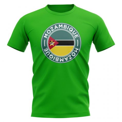 Mozambique Football Badge T-Shirt (Green)