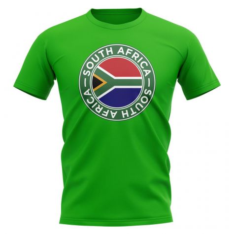 South Africa Football Badge T-Shirt (Green)