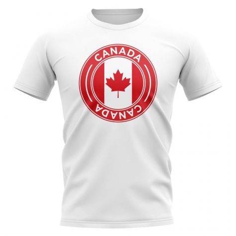 Canada Football Badge T-Shirt (White)