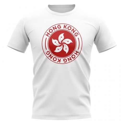 Hong Kong Football Badge T-Shirt (White)