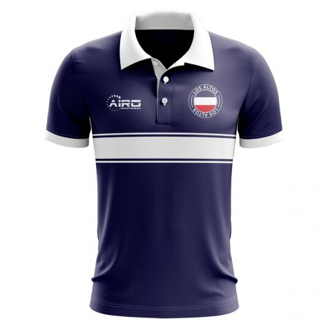Los Altos Concept Stripe Polo Shirt (Navy) (Kids)